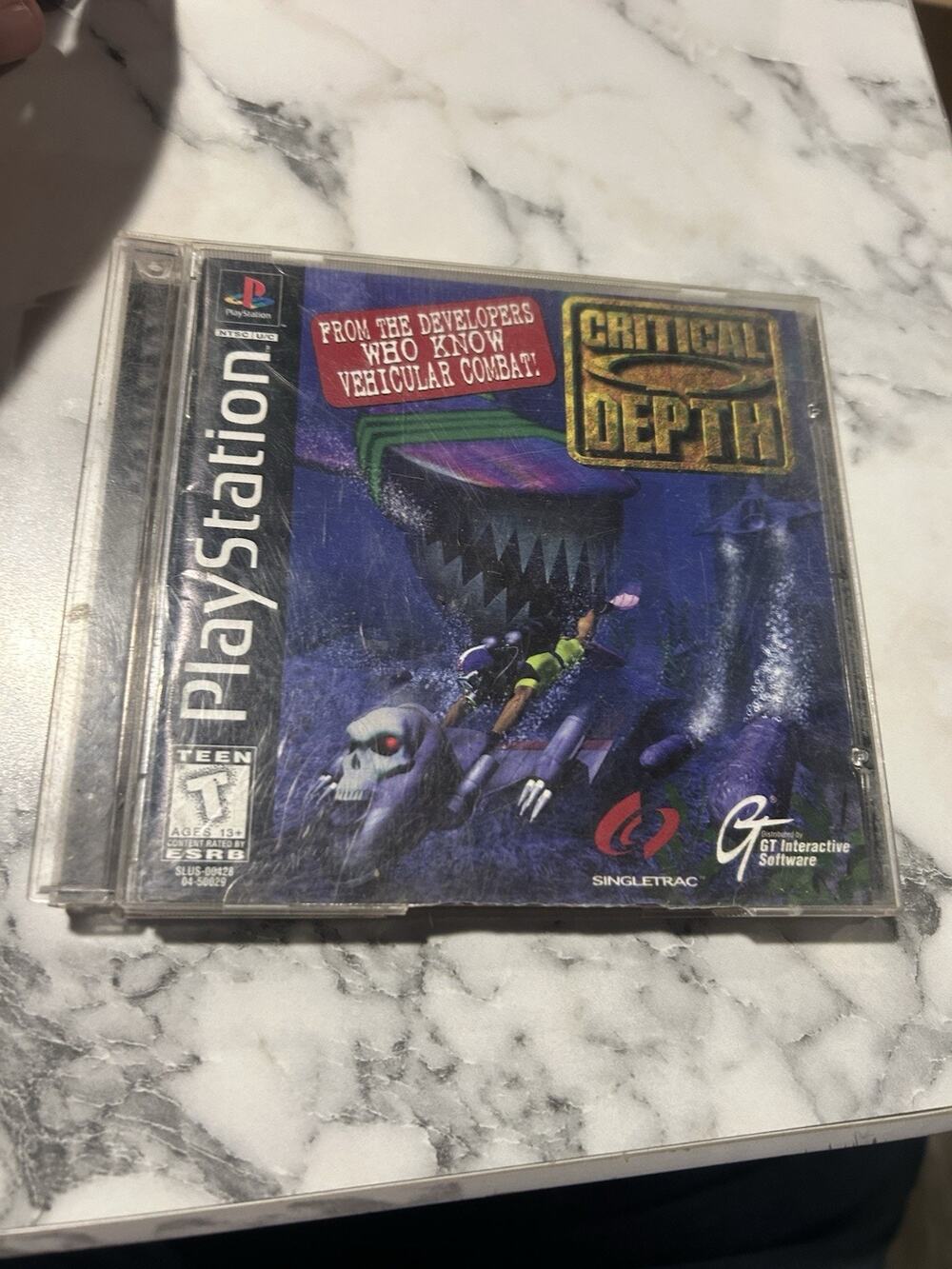 Critical Depth Sony PlayStation 1 Complete Tested Working
